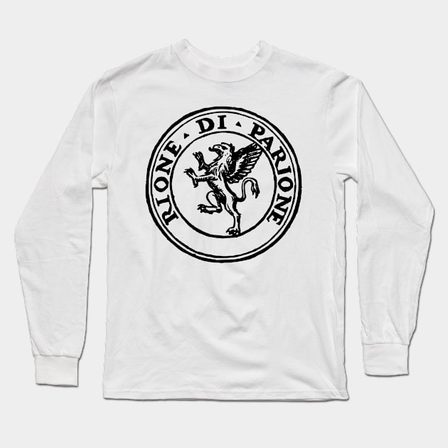 Rione Parione b-text Long Sleeve T-Shirt by NextStop